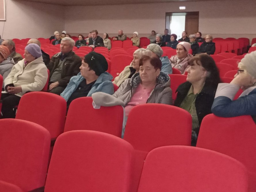 Встреча односельчан с руководителями 