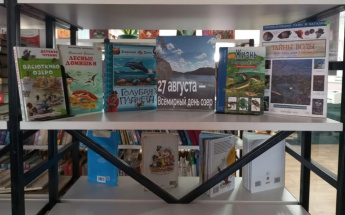 *Книжная выставка к Всемирному дню озер*